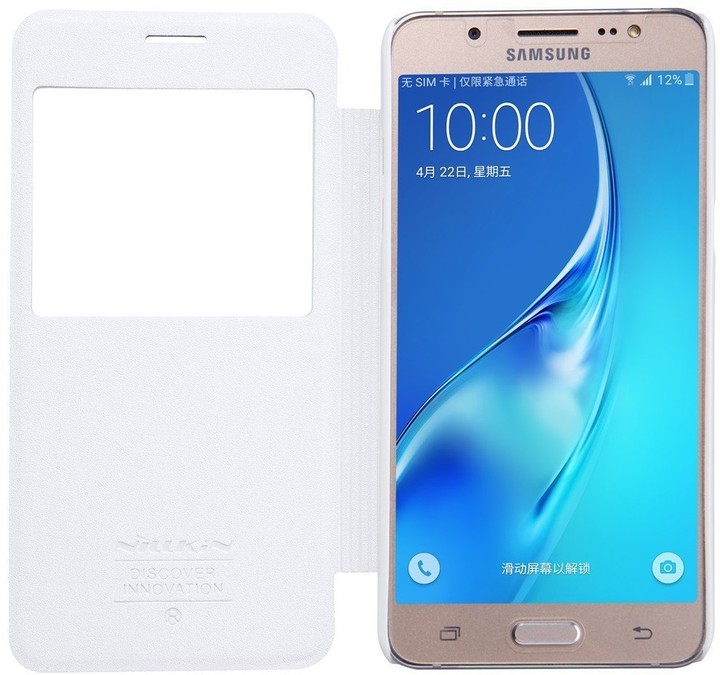 Nillkin Sparkle S-View Pouzdro pro Samsung J510 Galaxy J5 2016 White_1741182553