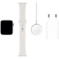 Apple Watch Series 5 GPS, 44mm Silver Aluminium Case with White Sport Band - S/M &amp; M/L_1938512295