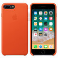 Apple kožený kryt na iPhone 8 Plus / 7 Plus, jasně oranžová_1740397730