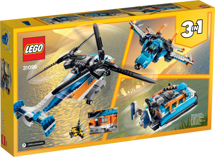 LEGO® Creator 3v1 31096 Helikoptéra se dvěma rotory_502545253