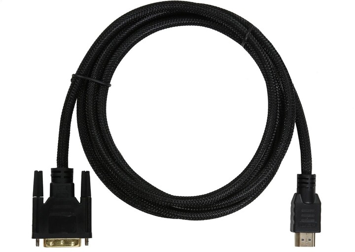 Evolveo DVI - HDMI kabel, 1,8m_630370466