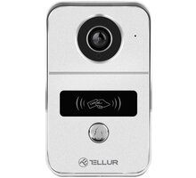 Tellur WiFi Smart Video DoorBell, 1080P, funkce odemknutí, vnitřní zvonek, šedá_930253328
