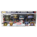 Figurka Funko POP! Marvel - Holiday Hulk, Groot, Cap. Snowman a Thanos_1077445508