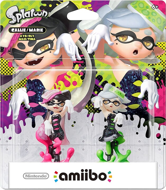Figurka Amiibo Splatoon - Squid Sisters Pack (Callie &amp; Marie)_682698120