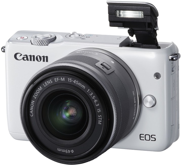 Canon EOS M10 + EF-M 15-45 STM, bílá_74392286