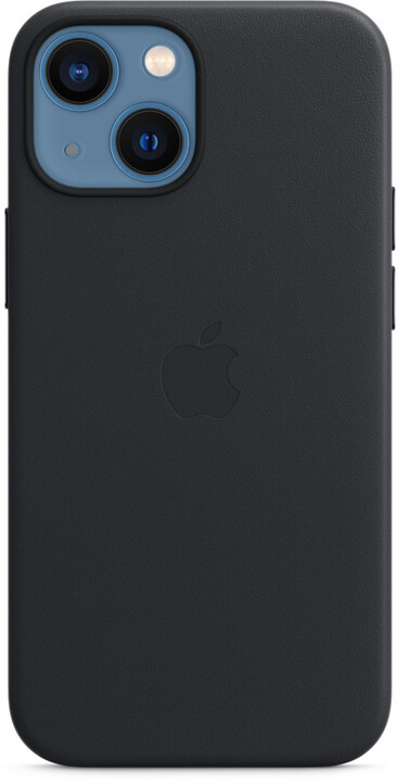 Apple kožený kryt s MagSafe pro iPhone 13 mini, temně inkoustová_1004434886