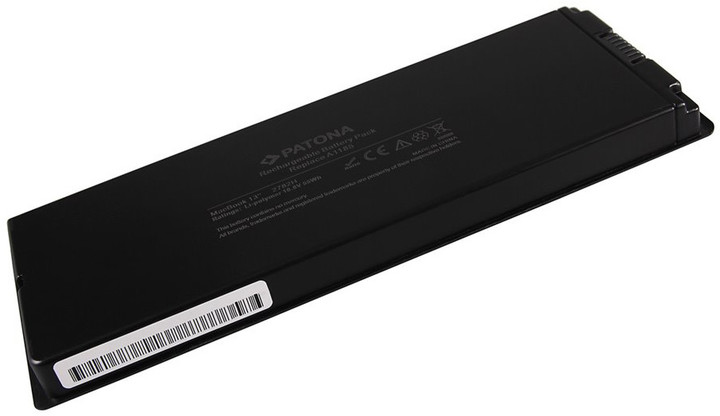 Patona baterie pro ntb APPLE MacBook 13" A1181 5000mAh 10,8V Black
