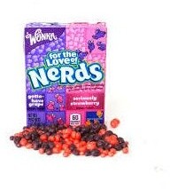 Wonka Nerds Strawberry &amp; Grape, hrozny/jahoda, 46,7 g_1024622981