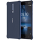 Nokia 8 Soft Touch pouzdro, modrá