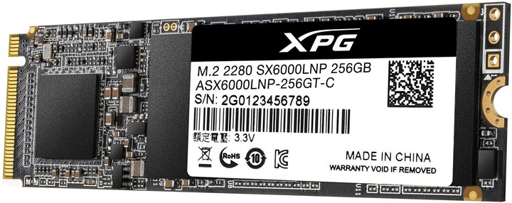 ADATA XPG SX6000 Lite, M.2 - 256GB_1994987606