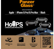 PanzerGlass HoOps ochranné kroužky pro čočky fotoaparátu pro Apple iPhone 15 Pro/15 Pro Max_1048299781