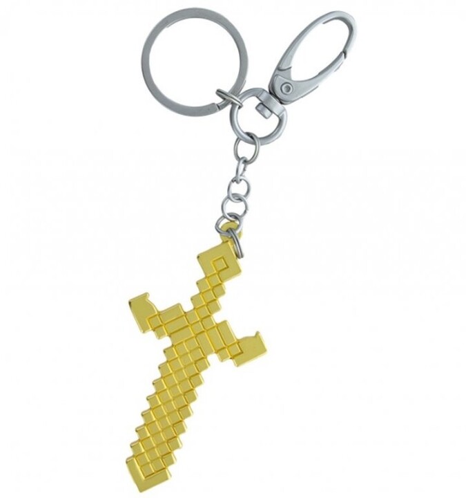 Přívěšek na klíče Minecraft - Sword, otvírák na lahve_1158614296