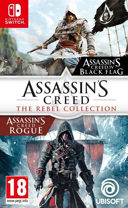 Assassin&#39;s Creed: The Rebel Collection (Code in Box) (SWITCH)_1270456587