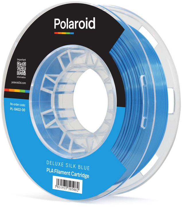 Polaroid 3D 250g Universal Premium PLA 1,75mm, modrá_1512002869