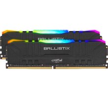Crucial Ballistix RGB Black 16GB (2x8GB) DDR4 3000 CL15 CL 15 BL2K8G30C15U4BL