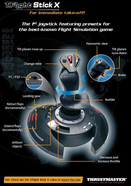 Thrustmaster T.Flight Stick X (PC, PS3)_745121342