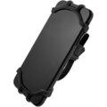 FIXED silikonový držák Bikee pro mobilní telefon, na kolo, černá_1859994487