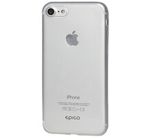 EPICO plastový kryt RONNY GLOSS pro iPhone 7/8/SE (2020)/SE (2022), bílá transparentní