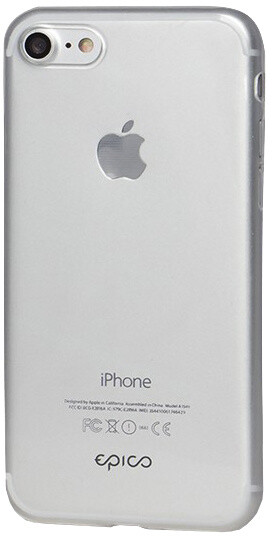 EPICO plastový kryt RONNY GLOSS pro iPhone 7/8/SE (2020)/SE (2022), bílá transparentní_382929724