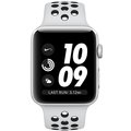 Apple Watch series 3 38mm NIKE+ pouzdro stříbrná/platinovo černý řemínek_592826678