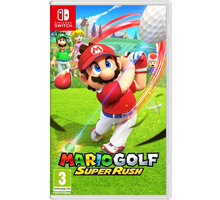 Mario Golf: Super Rush (SWITCH) Tričko Mario Golf: Super Rush v hodnotě 399 Kč + Poukaz 200 Kč na nákup na Mall.cz + O2 TV HBO a Sport Pack na dva měsíce