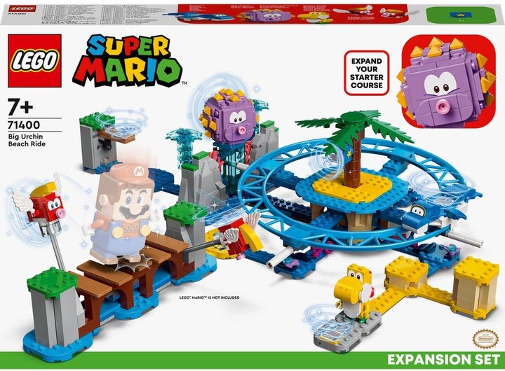 LEGO® Super Mario™ 71400 Plážová jízda s Big Urchinem – rozšiřující set_550308238