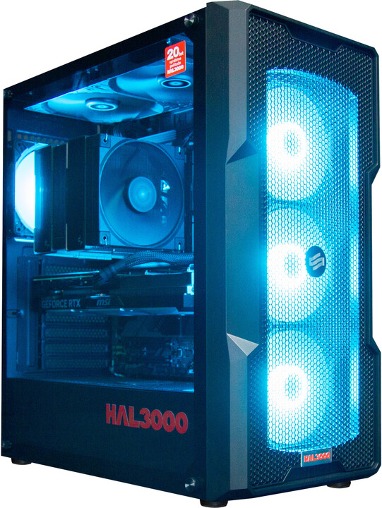 HAL3000 Alfa Gamer Ultimate (RTX 4070 Ti), černá_45830802