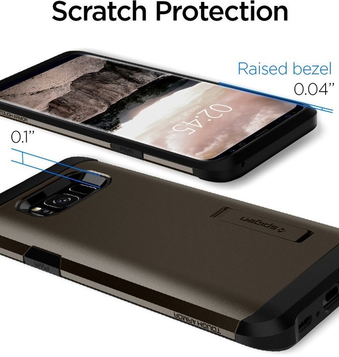 Spigen Tough Armor pro Samsung Galaxy S8, gunmetal_285722675