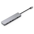 FIXED USB-C hliníkový hub 7v1, PD, 2x USB 3.0, HDMI, USB-C, čtečka SD karet, šedá_41687533