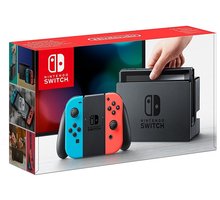 Nintendo Switch, červená/modrá_235324108