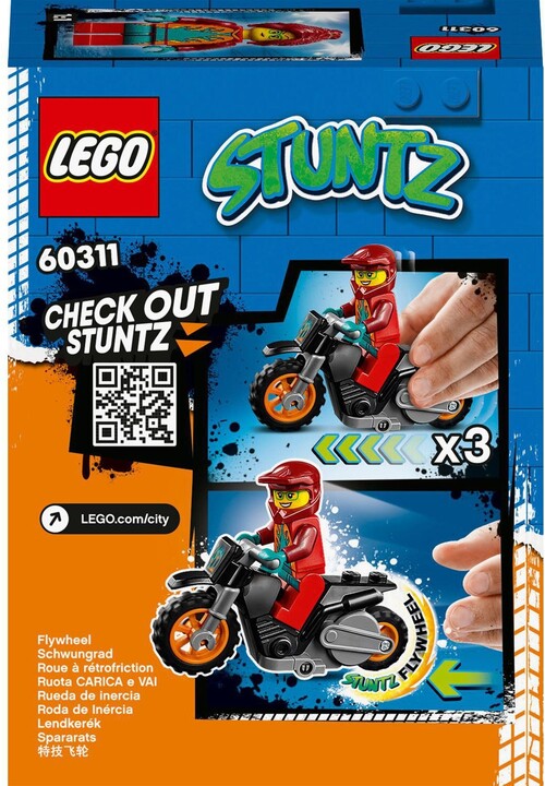 LEGO® City 60311 Ohnivá kaskadérská motorka_581927998