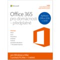 Microsoft Office 365 pro domácnosti - 1 rok až 5 počítačů PC a Mac - elektronicky_658998717