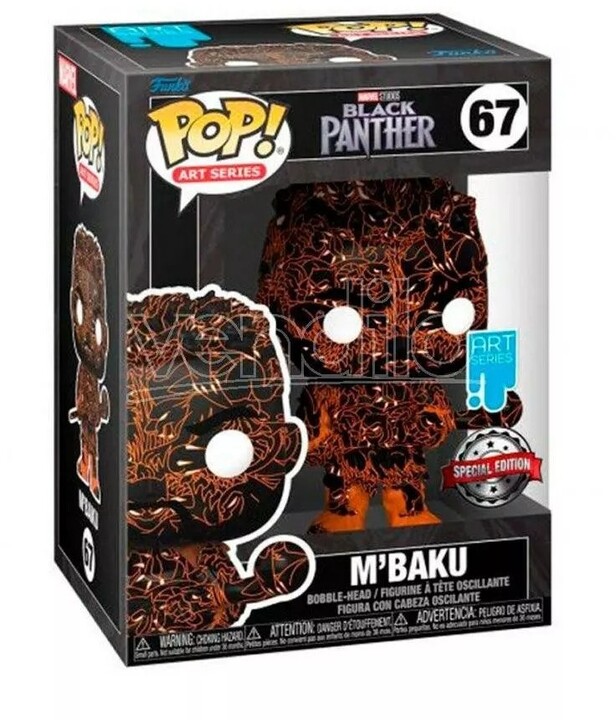 Figurka Funko POP! Marvel: Black Panther - M´baku (Art Series 67)_1985903733