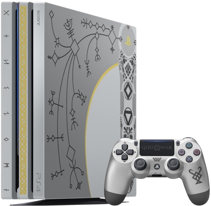 PlayStation 4 Pro, 1TB, God of War Limited Edition_1519382707