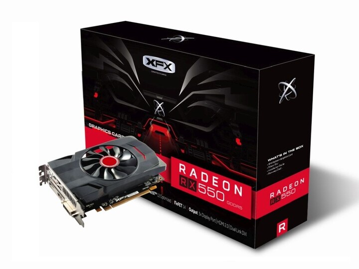 XFX Radeon RX 550 4GB D5 Core Edition, 4GB GDDR5_1229756664