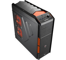 Aerocool XPredator X1 Evil Black Edition (Black/Orange)_1082219390
