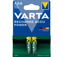 VARTA nabíjecí baterie Power AAA 800 mAh, 2ks 56703101402