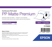 Epson ColorWorks štítky pro tiskárny, PP Matte Label Premium, 210x55m_820041372