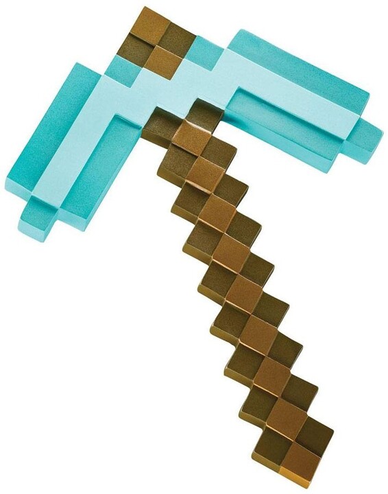 Replika Minecraft - Diamond Pickaxe (50 cm)