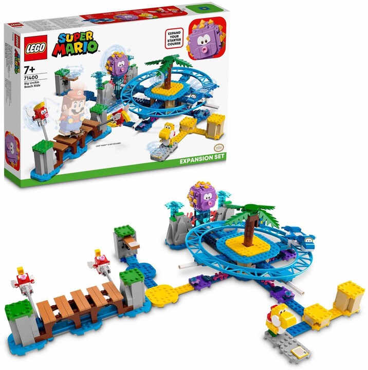 LEGO® Super Mario™ 71400 Plážová jízda s Big Urchinem – rozšiřující set_205176123