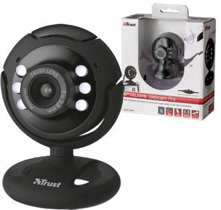 Trust SpotLight Webcam Pro, černá_666045882