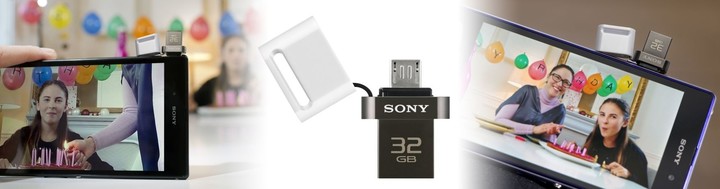 Sony Micro Vault OTG SA3 Duo - 64GB, černá_22341166