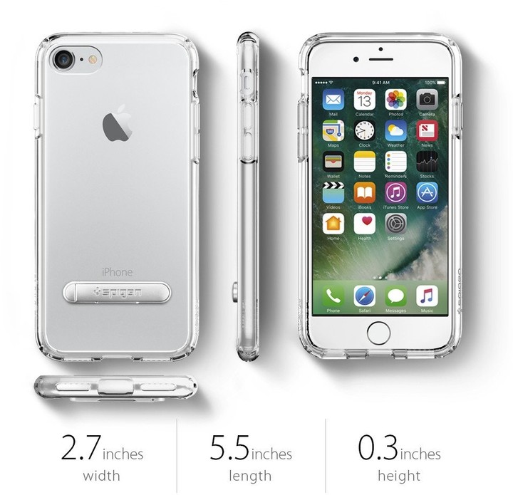 Spigen Ultra Hybrid S pro iPhone 7, crystal clear_2048415792