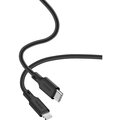 YENKEE kabel YCU 635 BK SILIC USB-C - Lightning, MFi, 1.5m, černá_639702674