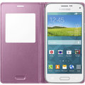 Samsung flipové pouzdro s oknem EF-CG800B pro Galaxy S5 mini, růžová_689058131