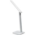Solight LED stmívatelná stolní lampička s displejem, 6W, volba teploty světla, bílý lesk_46503776