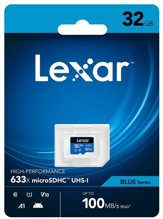 Lexar High-Performance 633x UHS-I U1 (Class 10) micro SDHC 32GB_1348569738
