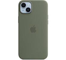 Apple Silikonový kryt s MagSafe pro iPhone 14 Plus, olivová MQUD3ZM/A
