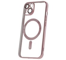 C.P.A. silikonové TPU pouzdro Mag Color Chrome pro iPhone 14, růžovo-zlatá_614119506