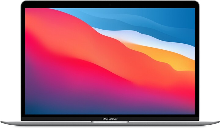 Apple MacBook Air 13, M1, 16GB, 512GB, 8-core GPU, stříbrná (M1, 2020) (CZ)